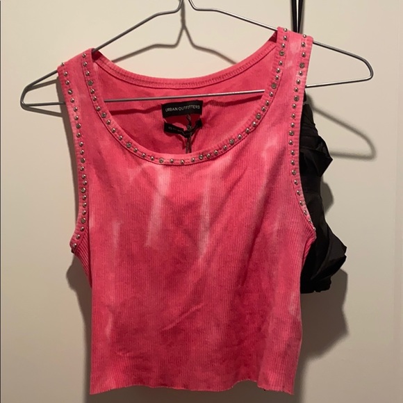 Urban Outfitters Pink Jewel Tank Top - Picture 1 of 4